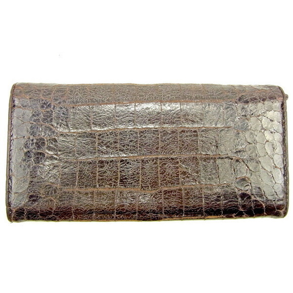 Miu Miu crocodile Black Wallet long leather - Picture 1 of 6